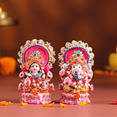 Laxmi ganesha idols
