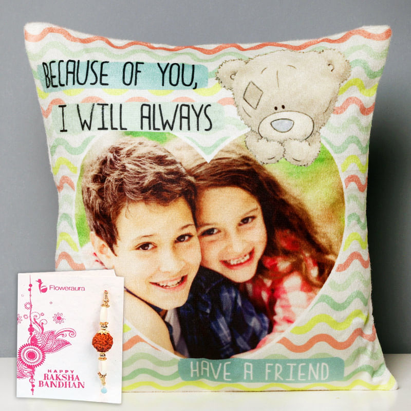 Personalised Cushion for Siblings