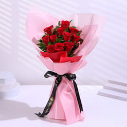 10 Red Roses Bouquet 10 Red Roses Bouquet
