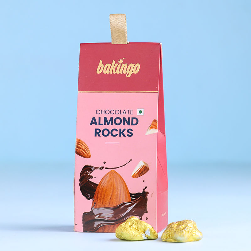Bakingo Chocolate Almond Rocks 100 Gms