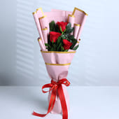 Classic Red Roses Bouquet