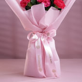 Pink Carnations Bouquet (Bunch of 10 Pink carnation)