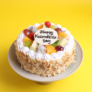 Pineapple Fruit Cake For Bff