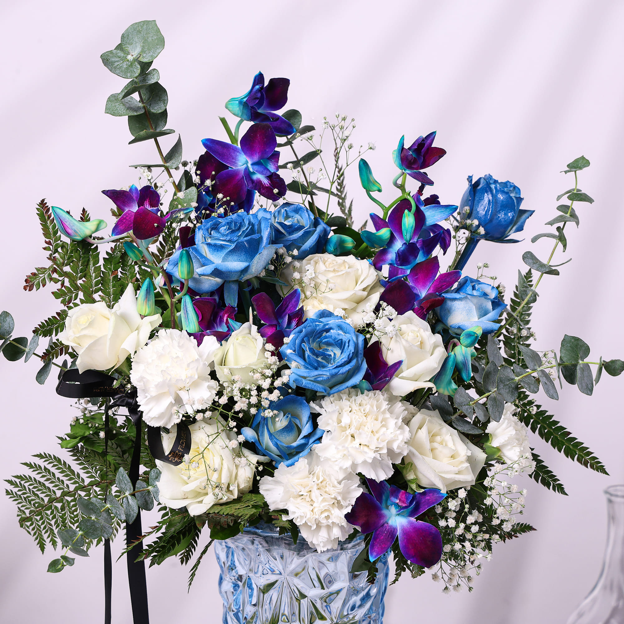 Blue & White Elegance Floral Arrangement