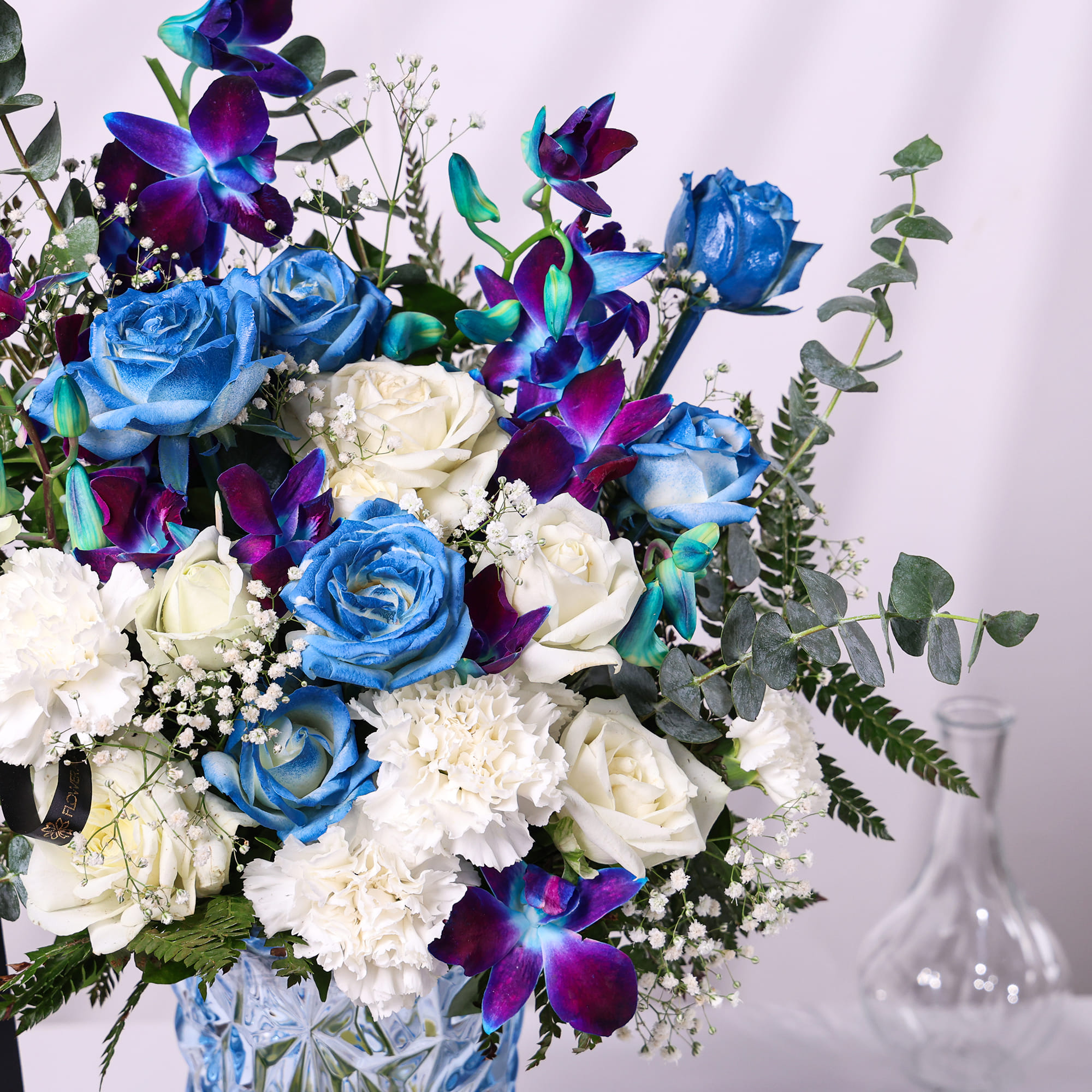 Blue & White Elegance Floral Arrangement