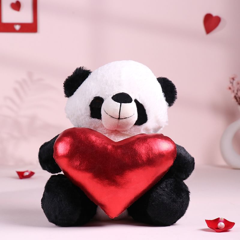 Heart Panda Teddy