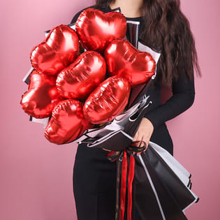 A Bunch of Love Balloon Bouquet