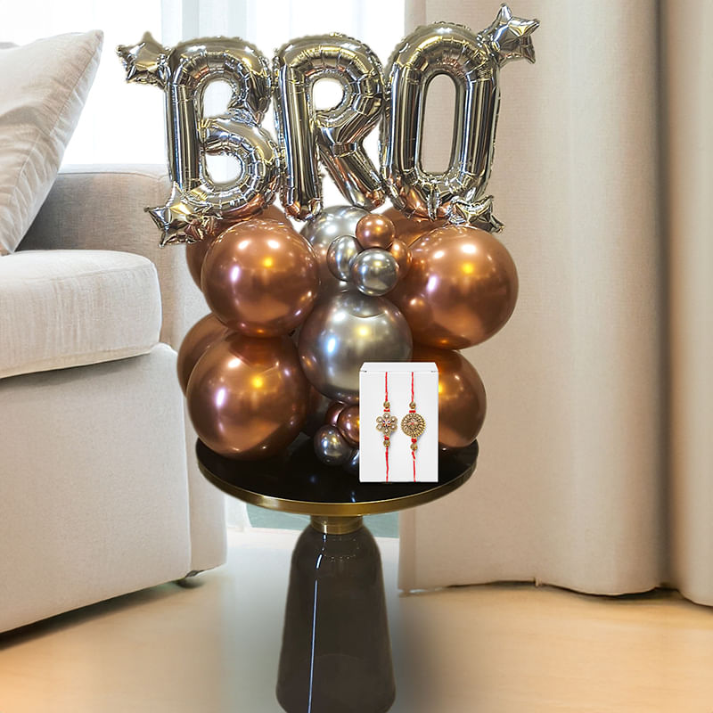 Starry Bro Statement Balloon Arrangement