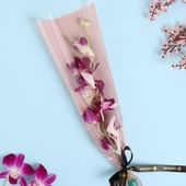 1 Purple Orchid In Floweraura Sleeve