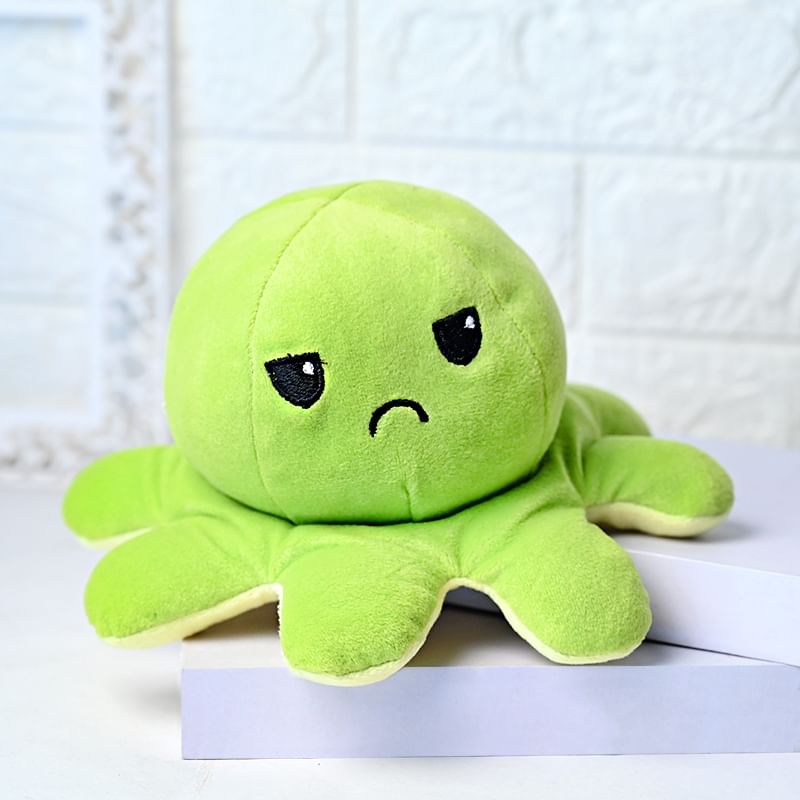 Reversible Cute Octopus Soft Toy Gift Small 4 Inch for Valentine