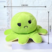 Reversible Cute Octopus Soft Toy Gift Small 4 Inch for Valentine