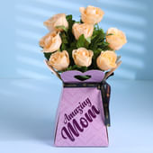 Peachy Rose Box For Mum