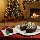 FlowerAura 400g Premium Dry Fruit Plum Cake