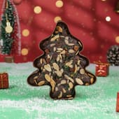 FlowerAura 250g Tree-Shaped Plum Cake