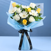 Color Splash Mixed Flower Bouquet MKTPLC