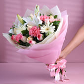 Pastel Celebration Flower Bouquet MKTPLC