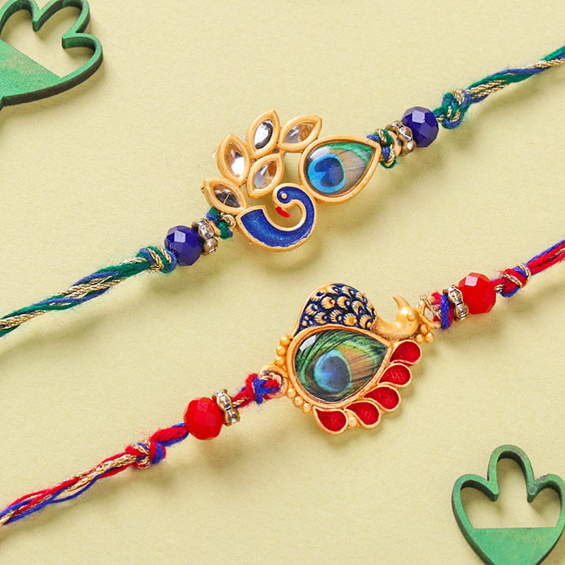 Mor Morni Designer Rakhis-canada