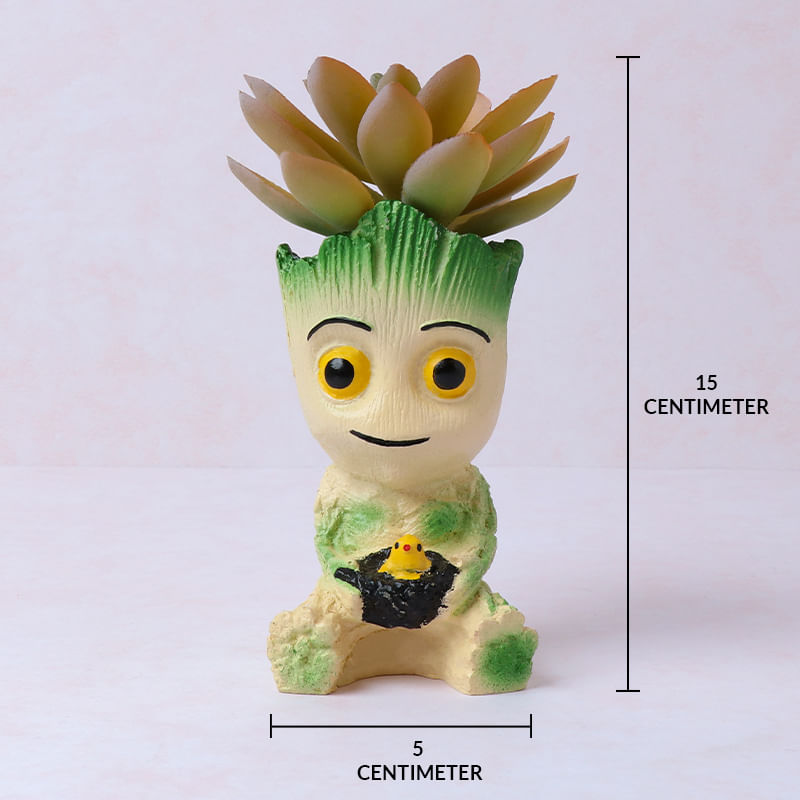 Lifelike Artificial Succulent Duo Online