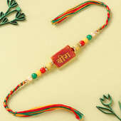 Vibrant Beads Veera Rakhi