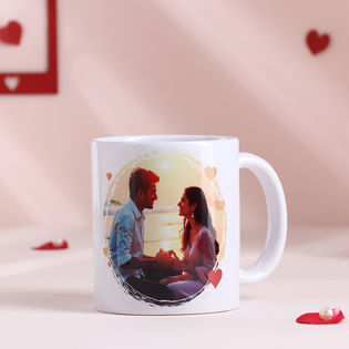 Personalised White Ceramic Mug (350ml)