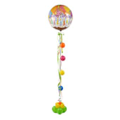 Birthday Wishes Balloon Tower