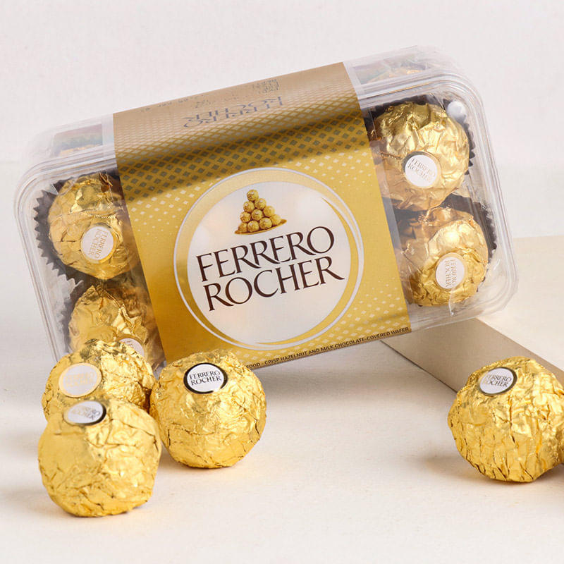 16 Ferrero Rocher Chocolates