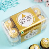 16 Ferrero Rocher Chocolates 200gm