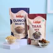 Quinoa 35Gms N Trail Mix 75Gms