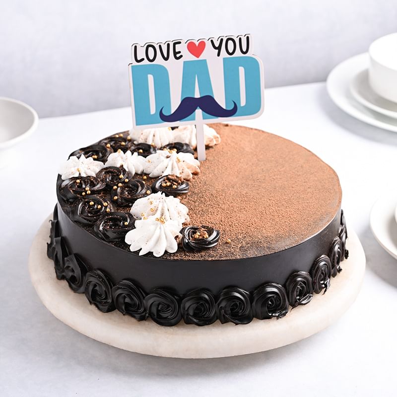 Truffle Cake for Fathers Day