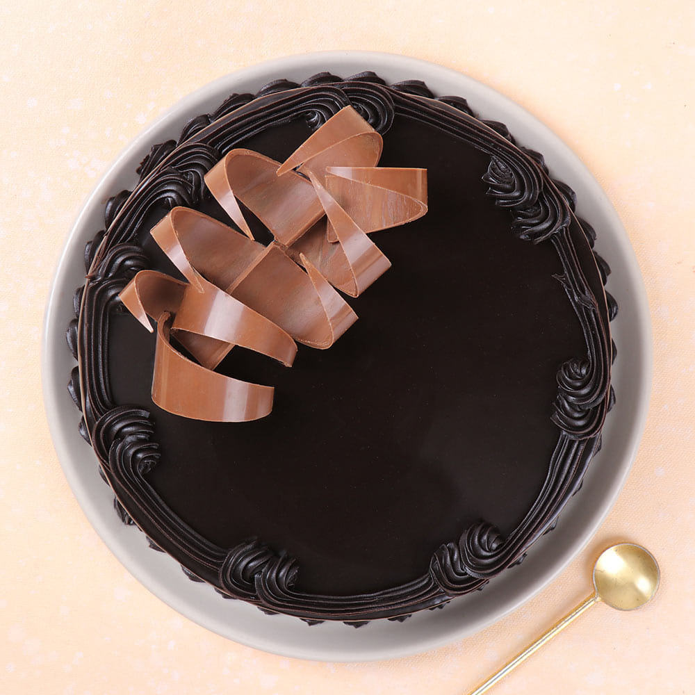 Sinful Chocolate Truffle Cake