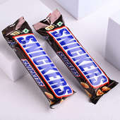 2 Snickers Chocolate ( 50gm Each)