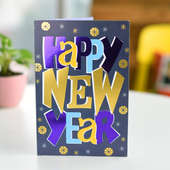 New Year Gift Greeting Card 