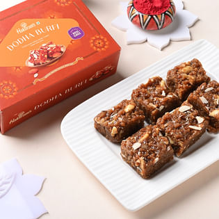 Ganesha Rakhi N Dhoda Burfi to USA