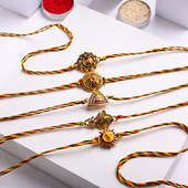 Set of 5 Rakhis in USA