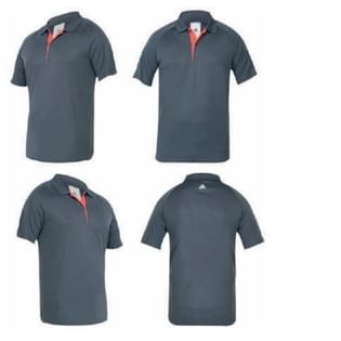 Adidas Classic Grey Polo Tshirt