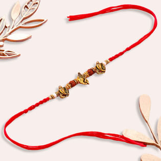 Ganesha Rakhi N Dhoda Burfi to USA