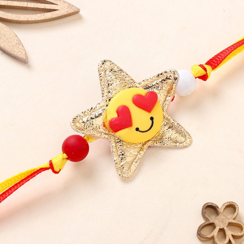 Starry Smiley Rakhi