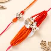 Pearl Elegance Bhaiya Bhabhi Rakhi