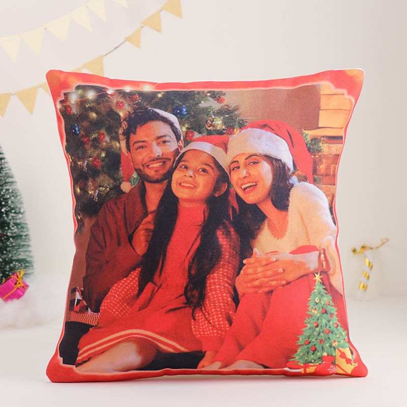 Merry Xmas Photo Cushion