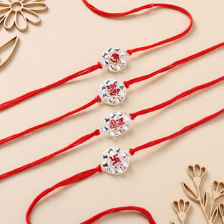 4 Holy Strings Rakhi Set
