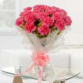 20 Pink Carnations