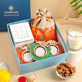 Glow And Aroma Diwali Hamper-USA