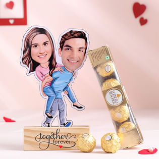 Personalised Playful Caricature N Treats