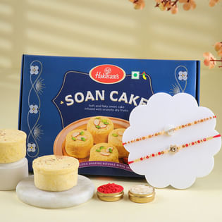 Veera N Ek Onkar Rakhi Duo With Soan Cake