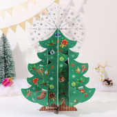 Delightful Christmas Tree Greeting Card