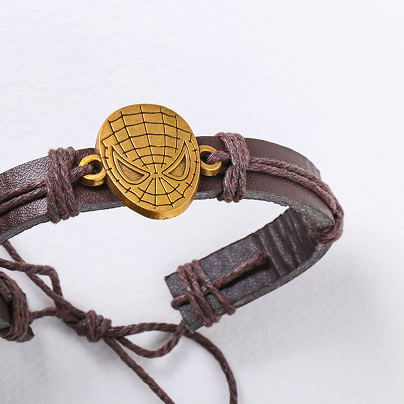 Zoom view Golden Brown Spiderman Bracelet Rakhi