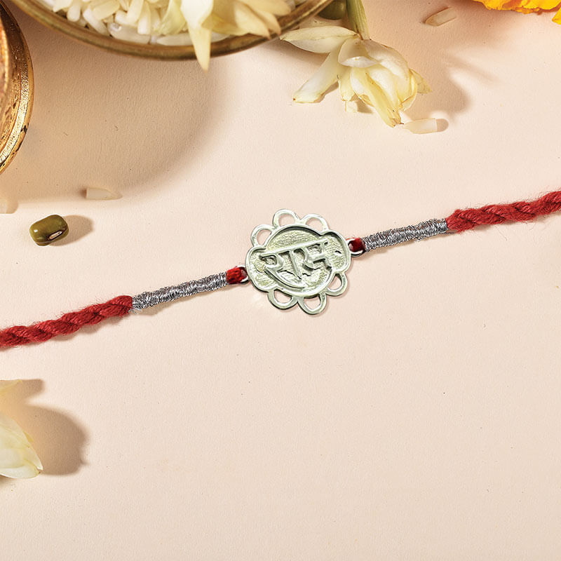 925 Sterling Silver Lord Ram Rakhi