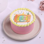 Vintage Tv Birthday Bento Cake