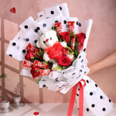 Choco N Teddy Rose Love Surprise MKTPLC