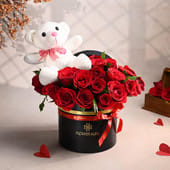 Teddy Love In Scarlet Roses MKTPLC